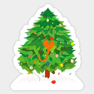 Merry Christmeow Sticker